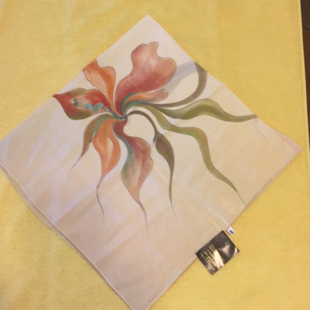 #Scarf silk Karina - Picture 5 of 5